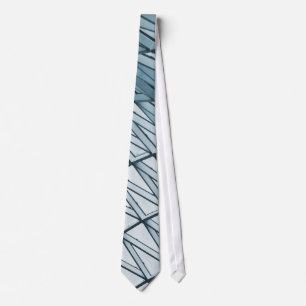 Lattice shell neck tie