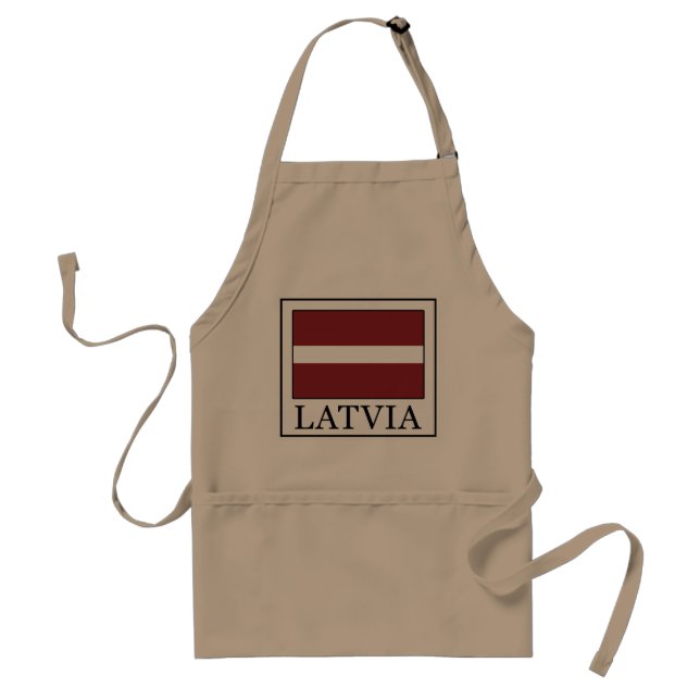 Latvia Adult Apron (Front)