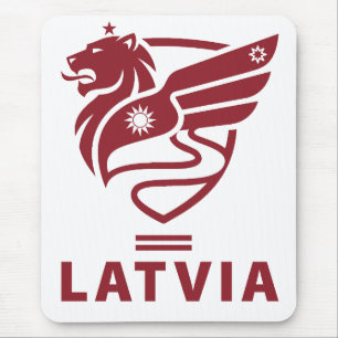 Latvia Baltic State Northern Europe Mouse Pad
