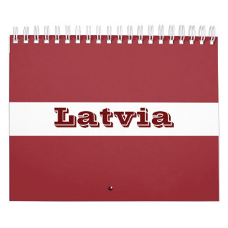 Latvia Calendar