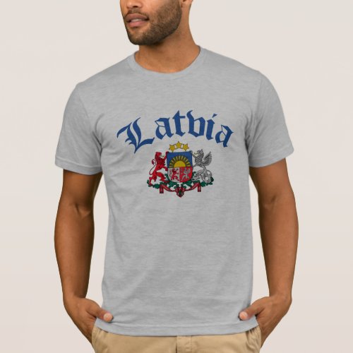 Latvia Coat of Arms T_Shirt