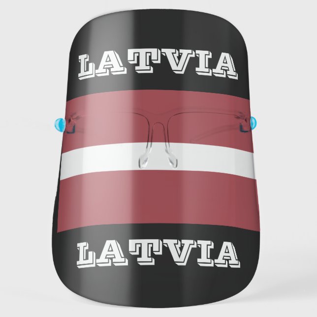 LATVIA FACE SHIELD (Front)