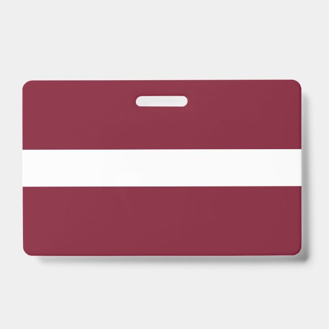 Latvia flag badge (Front)
