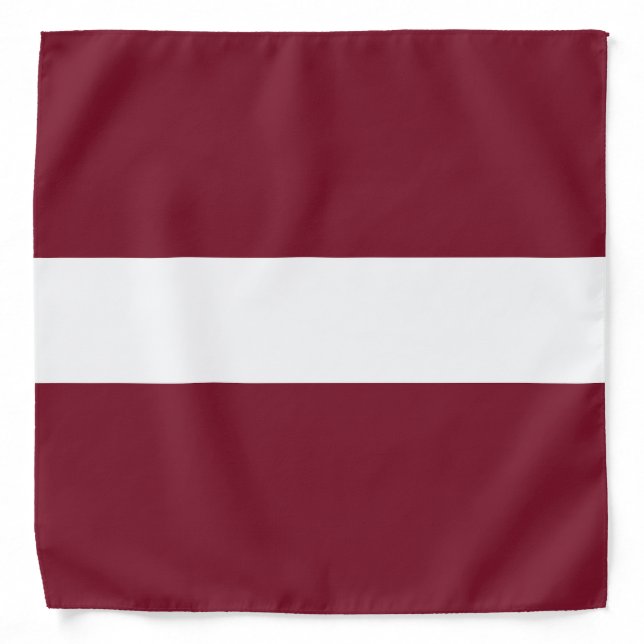 Latvia flag bandana (Front)