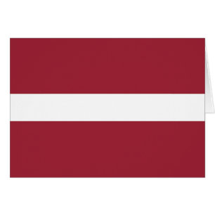 Latvia Flag Cards