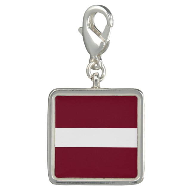 Latvia flag charm (Front)