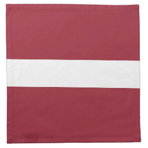 Latvia Flag Cloth Napkin