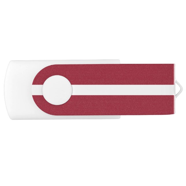 Latvia Flag Flash Drive (Front)
