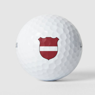 Latvia Flag Grand Patriotic Golf Balls