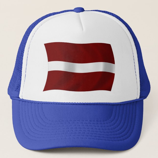 Latvia Flag Hat (Front)