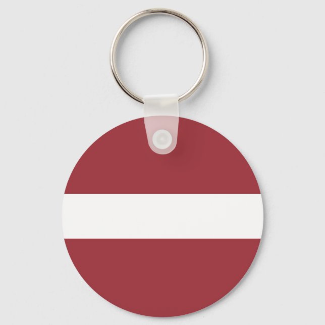 Latvia Flag Keychain (Front)