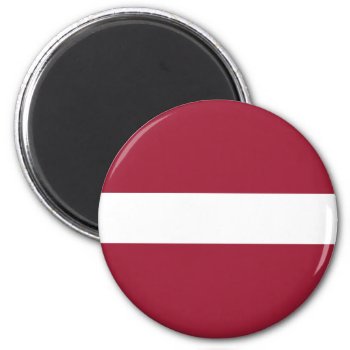 Latvia Flag Magnet by the_little_gift_shop at Zazzle