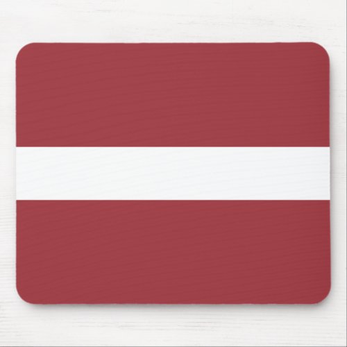 Latvia Flag Mouse Pad