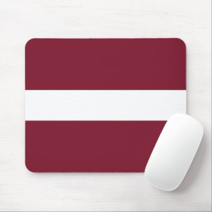 Latvia flag mouse pad