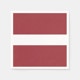 Latvia Flag Napkins