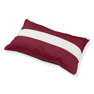 Latvia flag pet bed