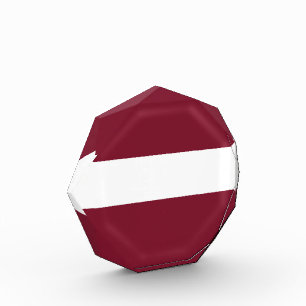 Latvia flag photo block