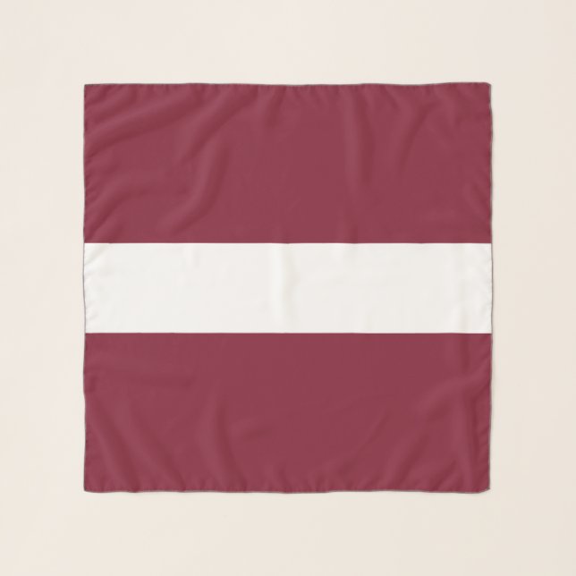 Latvia flag scarf (Front)