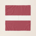 Latvia Flag Scarf<br><div class="desc">Patriotic flag of Latvia.</div>
