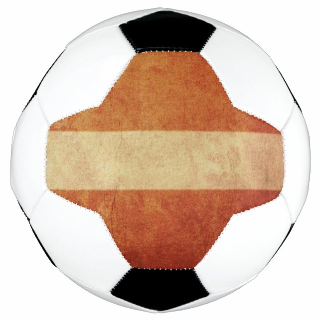Latvia Flag Soccer Ball (Front)
