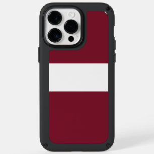 Latvia flag speck iPhone 14 pro max case