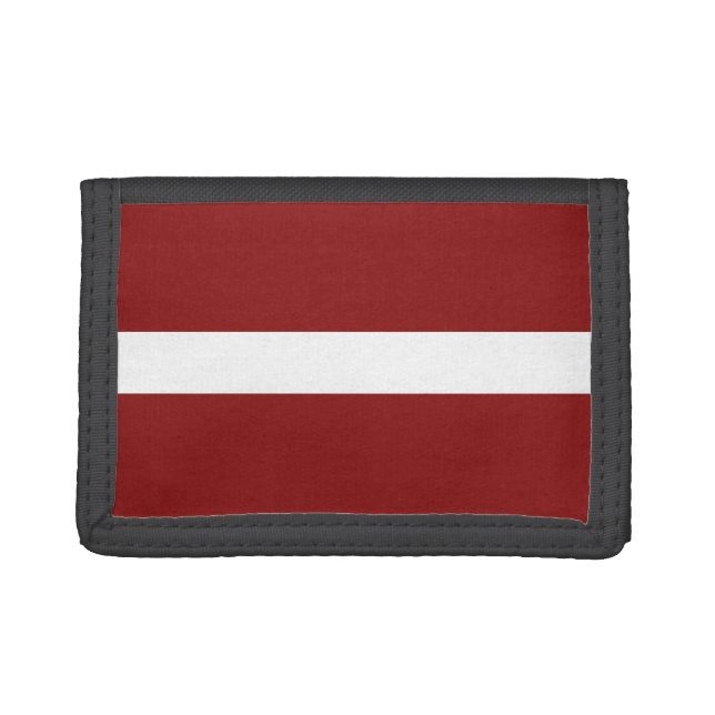 Latvia Flag Wallet (Front)