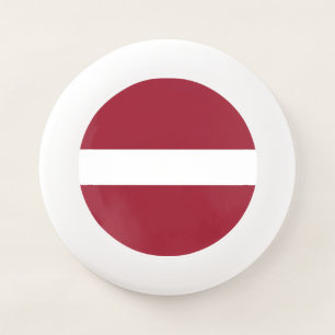 Latvia Flag Wham-O Frisbee