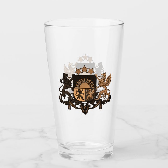 Latvia Glass (Front)