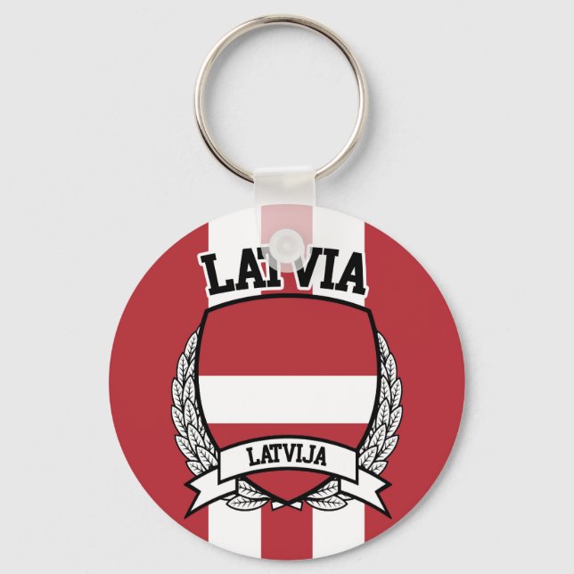 Latvia Keychain (Front)