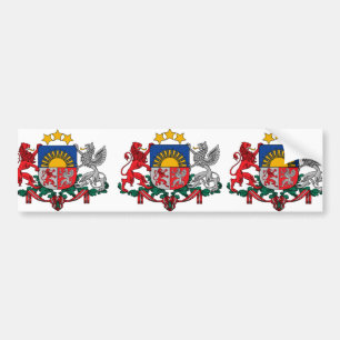 Latvia, Latvia Bumper Sticker