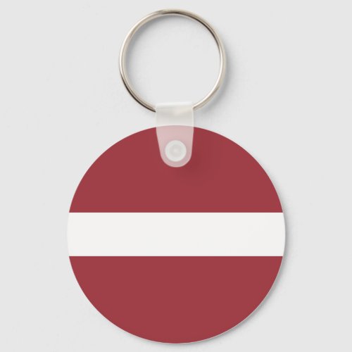 Latvia Latvian Flag Keychain