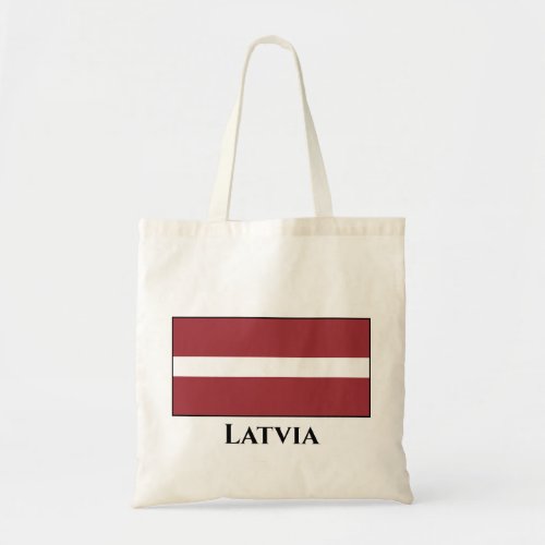 Latvia Latvian Flag Tote Bag