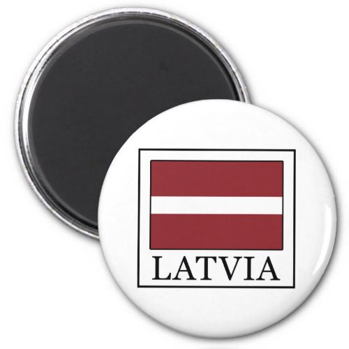 Latvia Magnet