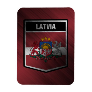 Latvia Magnet