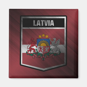 Latvia Magnet