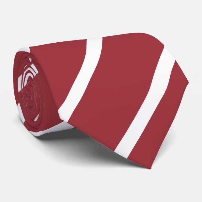 Latvia Neck Tie (Rolled)