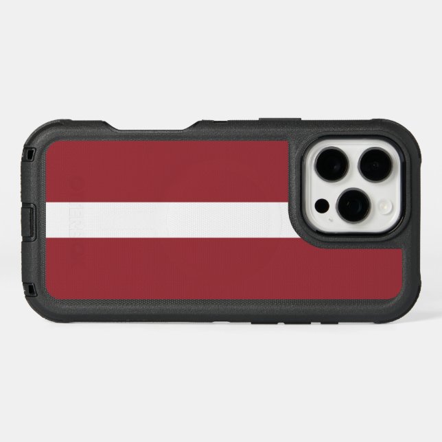 Latvia Otterbox iPhone Case (Back Horizontal)