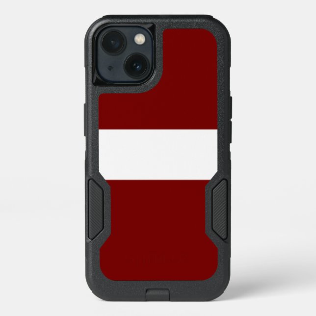 Latvia Otterbox iPhone Case (Back)