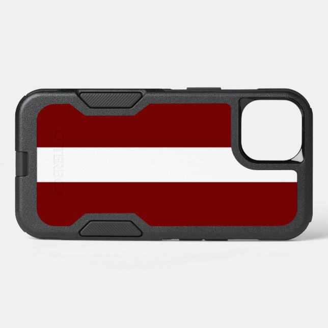 Latvia Otterbox iPhone Case (Back Horizontal)