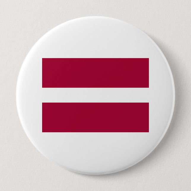 Latvia Pinback Button (Front)