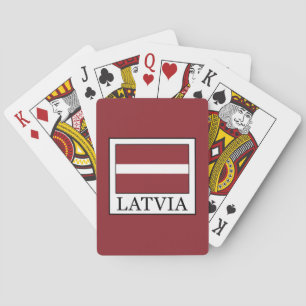 Latvia Poker Cards