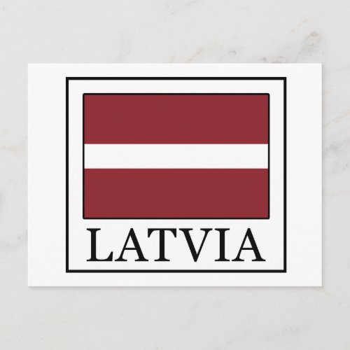 Latvia Postcard