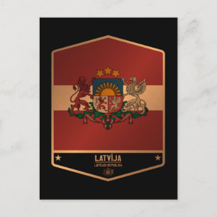 Latvia Postcard