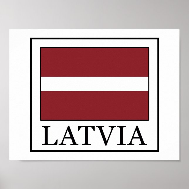 Latvia Poster (Front)