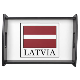 Latvia Serving Tray