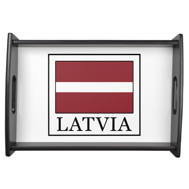 Latvia Serving Tray (Front)