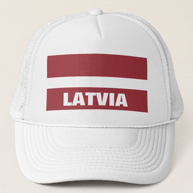 LATVIA TRUCKER HAT (Front)