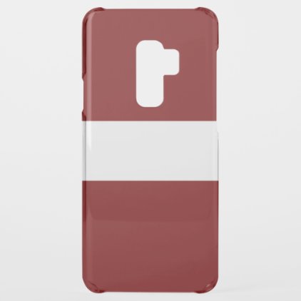 Latvia Uncommon Samsung Galaxy S9 Plus Case