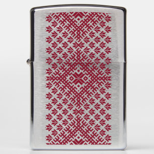 Latvian belt traditional belt folk pattern zippo lighter