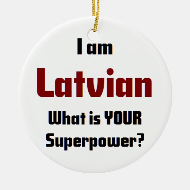 latvian ceramic ornament (Front)